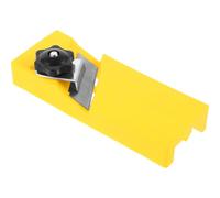 HOMOCONO Cepilladora Manual para Trabajar la Madera Abs Amarillo, Herramienta para Recortar y Encolar Cantos en Carpintería Precisión