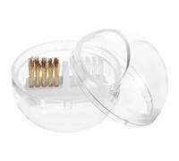 HOMOCONO Cepillo Limpio para Herramientas de Uñas de Plástico, Herramienta Multifuncional para Limpieza Fácil de Brocas y Polvo en Manicura Profesional