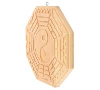 HOMOCONO Colgante Feng Shui Tai de Madera del Hogar Función y Atracción de Buena Suerte, Adecuado para Sala y Espacio Familiar