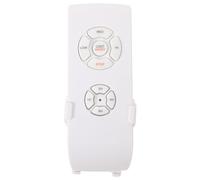 HOMOCONO Control Remoto Ventilador de Techo Controlador de Velocidad y Inalámbrica para Celebración Verano, Diseño en Plástico Blanco Adecuado para Lectura y Entretenimiento