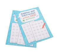 HOMOCONO Cuaderno de Ejercicios de Aritmética Práctica Diaria de Matemáticas, Hojas de Trabajo en Papel para Escuela y Refuerzo del Razonamiento Lógico
