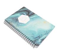 HOMOCONO Cuaderno de registro de entrenamiento A5 con espiral, diario de fitness para analizar progresos semanales en gimnasio y casa