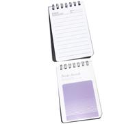 HOMOCONO Cuadernos en Espiral Compactos 2 Piezas Encuadernación en Papel y Hierro, Diseño Delicado y Original para Escuela y Trabajo, Prácticos y Portátiles