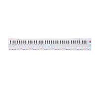 HOMOCONO Cuadro de Práctica para Teclado de Piano Estándar de 88 Teclas Guía de Simulación de Dedos y Partituras para Clases de Piano