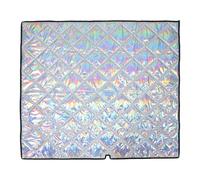 HOMOCONO Cubierta Aislante para congelador Vertical - Parasol Protector láser de Doble Cara de 99 x 69 cm - Mantas para refrigerador de Exterior, Impermeables, protección térmica para Patio,