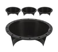 HOMOCONO Cubierta para Altavoz de Coche Fácil Instalación en Vehículos 4 Piezas de 6.5 Pulgadas, Diseño Resistente al Agua y Plástico Duradero