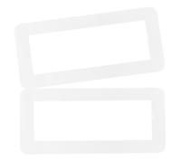 HOMOCONO Cubierta Protectora Acrílica para Interruptores de Pared Tipo 86 Interruptor de Luz para 2 Piezas Claridad Discreta y Durabilidad Mejorada de 3 Gangas