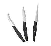 HOMOCONO Cuchillos de Cocina para Tallado de Frutas y Verduras Acero Inoxidable Mango Ergonómico Adecuado para Cocina