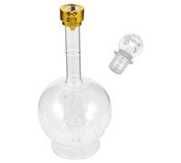 HOMOCONO Decantador de Vidrio para Licor 500 Ml Diseño de Barco Vela Transparente para Whisky y Vino, Botella Creativa para Bar y Uso en Hogar, Vaso Decantador Elegante para Cócteles