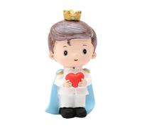 HOMOCONO Decoración de Tartas de Resina Adorno de Príncipe Encantador para Fiesta Infantil y Eventos de Pastelería