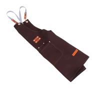 HOMOCONO Delantal de Cocina 4 Bolsillos Grandes y Tirantes Ajustables Cruzados, para Chefs y Jardineros en Barbacoa, Restaurante y Cocina Profesional