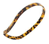 HOMOCONO Diadema Bien en Delicado, Antideslizante Diseño Coreano o Fija para Estampado Leopardo Acetato Mujer para Uso en Trabajo Escuela