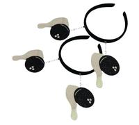 HOMOCONO Diadema Temática Deportiva para Fiesta Futbol Decor, 2 Piezas de Cintas Pelo Deportivas Versátiles y No Fáciles de Deformar