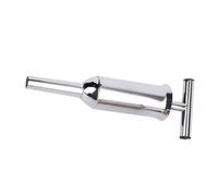 HOMOCONO Embutidora de Salchichas de Acero Inoxidable Kit de Tubo Llenador para Relleno de Carne Molde Grande para Hacer Chorizos Casa Fácil de Limpiar Resistente y Duradero