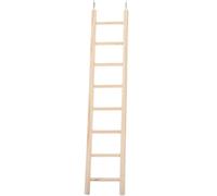 HOMOCONO Escalera de Madera para Loros y Pájaros, Juguete Pequeño para Escalar Que Estimula Habilidades Motoras, Adecuado para Jaulas y Decoración del Hogar