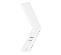 HOMOCONO Estuche Portátil para Cañas de Saxofón Blanco de Abs, Pequeño y Fácil de Transportar, Caja Resistente para Almacenamiento Seguro