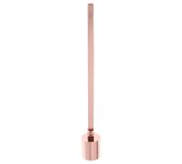 HOMOCONO Extintor de Velas de Acero Inoxidable Extinguidores de Mecha Rectos Rosa Dorado Accesorio para Apagar Cirios y Velas Tarro para Hogar