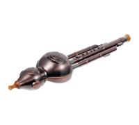 HOMOCONO Flauta de Calabaza Pp Dorada para Principiantes Nudo Tradicional Chino, Instrumento Clásico de Tres Tonos para Practicar Música Étnica Varios estilos