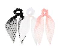 HOMOCONO Gomas para el pelo de tela 3 unidades para fijar cabello y diseñar peinados, coleteros versátiles para amigas y mamás con variedad de colores Color Aleatorio