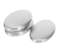 HOMOCONO Jabón de Acero Inoxidable para Eliminar Olores en 3 Piezas Función de Neutralización y Resistente al Lavavajillas Barra Desodorizante para Cocina