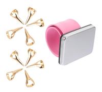HOMOCONO Kit de Anillos para Segmentar Cabello 10 Piezas Soporte para Muñeca, Útil para Capas y Peinados en Salones y Uso Personal Color Aleatorio