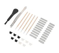 HOMOCONO Kit de Limpieza para Teléfono Móvil Tapón Antipolvo de Silicona y Cepillo Mini Antiatasco para Conector de Carga, Fácil Instalación para Viajes y Actividades al Aire Libre