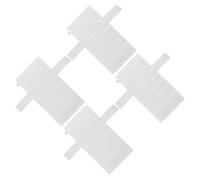 HOMOCONO Láminas de Rejilla Plástica para Manualidades 4 Láminas Tamaño Pequeño para Hacer Bolsos y Bordados de Crochet Diseño Resistente para Actividades Creativas de Bricolaje