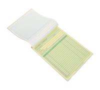 HOMOCONO Libro de Registro Papel Ligero y Diseño Minimalista sin Carbono con Formularios Copia para Reuniones con Clientes y Oficina
