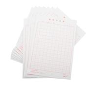 HOMOCONO Libro para Practicar Caligrafía Diseño de Cuadrícula Precisa, Papel Suave para Escritura, 10 Libros 20 Hojas cada Uno, Adecuado para Estudiantes en Casa y Escuela