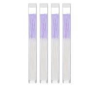 HOMOCONO Limpiador de Agujeros para Perforaciones de Orejas y Nariz con Hilo Dental Desechable, 360 Piezas con Contacto Suavizado y Tubo de Almacenamiento para Cuidado Diario