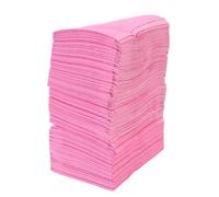 HOMOCONO Mantel de Trabajo Desechable para Tatuajes de 125 Piezas, Resistente y Grueso, Protección contra Contaminación Cruzada y Penetración de Color Rosa