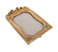 HOMOCONO Marco de Fotos de Resina Retro para Escritorio, Portafotos de 6 Pulgadas Estilo Americano, Adecuado para Decoración en Salas y Estudios