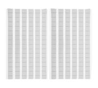 HOMOCONO Masilla Adhesiva Reutilizable de Color Claro, Paquete de 192 Unidades (2 Bolsas de 96), Masilla para Colgar Cuadros y Carteles, Fácil de Quitar, Segura para Paredes en Oficina,