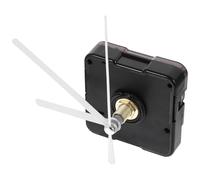 HOMOCONO Mecanismo de Reloj de Pared Movimiento Silencioso y Manecillas white Kit sin Marco para Montaje DIY en Espacios Residenciales