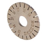 HOMOCONO Medidor de Calibre de Cuerdas de Piano de Metal Ligero Simple para Técnicos Principiantes y Profesionales en Estudios y Salas de Concierto