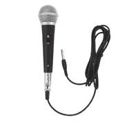 HOMOCONO Micrófono Dinámico de Mano con Cable para Karaoke Profesional, con Respuesta de Frecuencia Amplia y Cuerpo de Plástico y Metal, Adecuado para Conferencias y Presentaciones