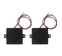 HOMOCONO Minialtavoces Compactos de 5 W y 4 Ohmios, Sistema de Sonido Portátil de Rango Completo, Altavoces con Cable para Configuraciones Electrónicas, 2 Piezas para Uso Doméstico