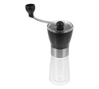 HOMOCONO Molino Manual Portátil para Café y Granos, Triturador de Granos Cuerpo de Acero Inoxidable y Plástico Pp, Utensilio de Cocina Adecuado para Uso en Casa y Oficina