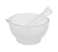 HOMOCONO Mortero y Vaso Mezclador de Vidrio para Laboratorio 3.74 Pulgadas Herramienta de Precisión para Aplicaciones Científicas