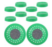 HOMOCONO Nidos de Plástico 10 Piezas, Cuencos para Cría de Lavables No Dañan Garras, Ideales para Jaulas en Zoológicos y Tiendas de Mascotas