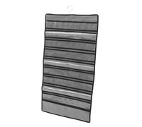 HOMOCONO Organizador Colgante De Joyas Transparentes De Compartimentos Bolsa De Almacenamiento para Collares Pendientes y Pulseras Diseño Doble Cara para Viajes y Decoración El Hogar