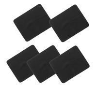 HOMOCONO Paños De Limpieza Para Lentes 5 Piezas, Microfibra Ultra Suave, Tamaño 14.5x17.5 Cm, Color Negro, Para Gafas, Pantallas De Móvil y Cámaras, Limpieza Sin Pelusas Para Uso Diario y Profesional