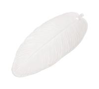 HOMOCONO Pantalla de Vidrio en Forma de Pluma Difusor de Luz Suave y Antideslumbrante, Estilo Moderno y Minimalista para Lámpara de Techo para Sala de Estar