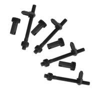 HOMOCONO para Herramienta Cincel Negro de Ajuste Juego de 4 Tornillos en Acero Reduce Vibración para Motosierra 45cc 52cc 58cc para Mantenimiento Diario y Operaciones de Tala