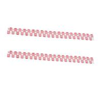 HOMOCONO Pegatinas Reflectantes Autoadhesivas para Indicador de Nivel de Agua de Piscina, Película Adhesiva Roja, 2 Unidades para Gestión de Piscinas Interiores y Exteriores