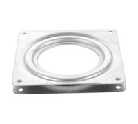 HOMOCONO Placa Giratoria de Hoja Galvanizada para Soporte de Exhibición Rodamiento de Cojinete Pesado y Rotación de 360 Grados, Adecuado para Uso Hogar