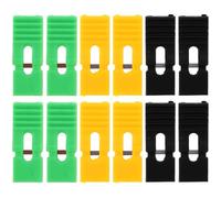 HOMOCONO Plástico, Diseño Abierto y Cerrado 60 Tapas de Puerte Conexión Rápida y Desconexión Fácil Color Aleatorio para Disco Duro y Placa de Circuito Ideales para Unidades CD/DVD