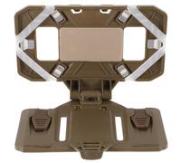 HOMOCONO Porta Teléfono Montado Pecho Plegable para Senderismo y Caza, Soporte Táctico de Plástico Cómodo y Resistente para Actividades al Aire Libre