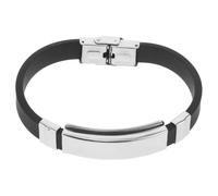 HOMOCONO Pulsera de Silicona Negra Antiestática para Deporte y Actividad | Hombres y Mujeres, Uso en Invierno, Cómoda de Llevar, Diseño Minimalista y Versátil