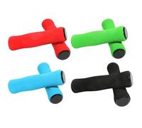 HOMOCONO Puños de Bicicleta de Montaña de Esponja Antideslizantes Buena Elasticidad, 1 Par de Empuñaduras para Manillar, Accesorios para Bici de Montaña